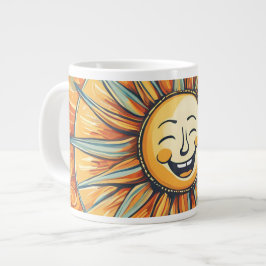 Caneca De Café Grande Você É Minha Design De Sol