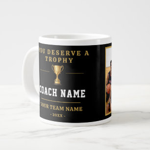 Caneca De Café Grande Você Merece uma Foto da Equipe do Treinador de Tro
