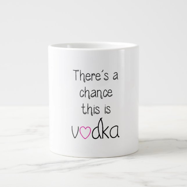 Caneca De Café Grande Vodka Mug (Frente)