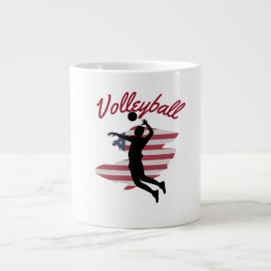 Caneca De Café Grande Volley Pride Topo