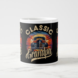 Caneca De Café Grande Vovô Clássico Engraçado Dizendo PAPEL Pai Carro Ho