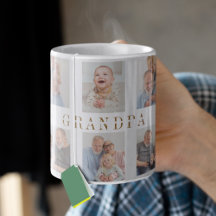 Vovô personalizado Mug | Fotos personalizadas