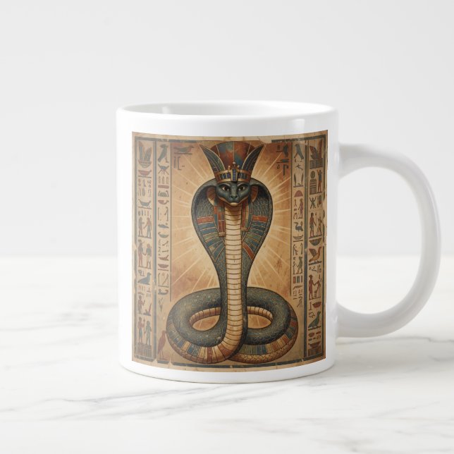 Caneca De Café Grande Wadjet – Ägyptische Schlangengöttin´7 (Direita)