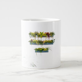 Caneca De Café Grande Wall-Mounted Air Purifying Planters