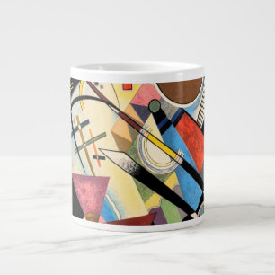 Caneca De Café Grande Wassily Kandinsky Accompagnement en noir
