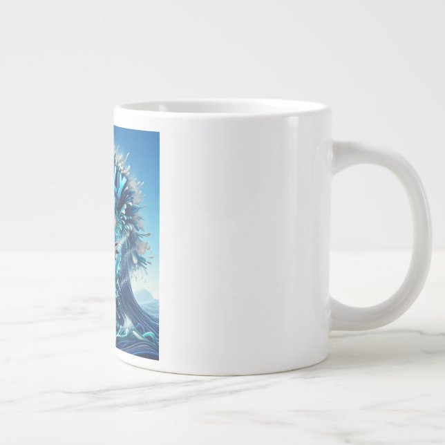 Caneca De Café Grande Waves & Wanderlust Collection (Direita)