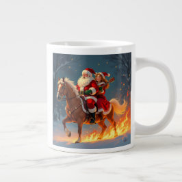 Caneca De Café Grande „Weihnachtliche Harmonie“
