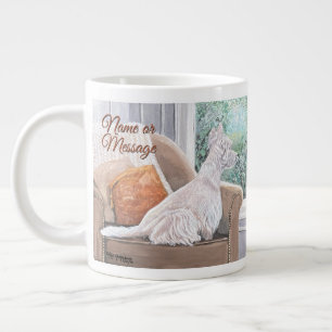 Caneca De Café Grande Westin Olhando uma janela