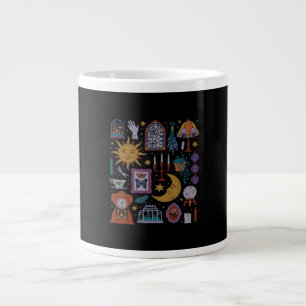 Caneca De Café Grande Whimsigoth Classic - Gótica Romance Autumn Aesthet