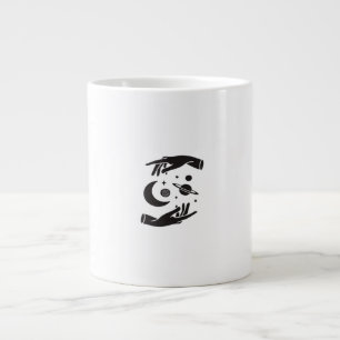Caneca De Café Grande Whimsigoth Design