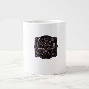 Caneca De Café Grande Whimsigoth Fantasy Mystical Forests, Luas e Magia