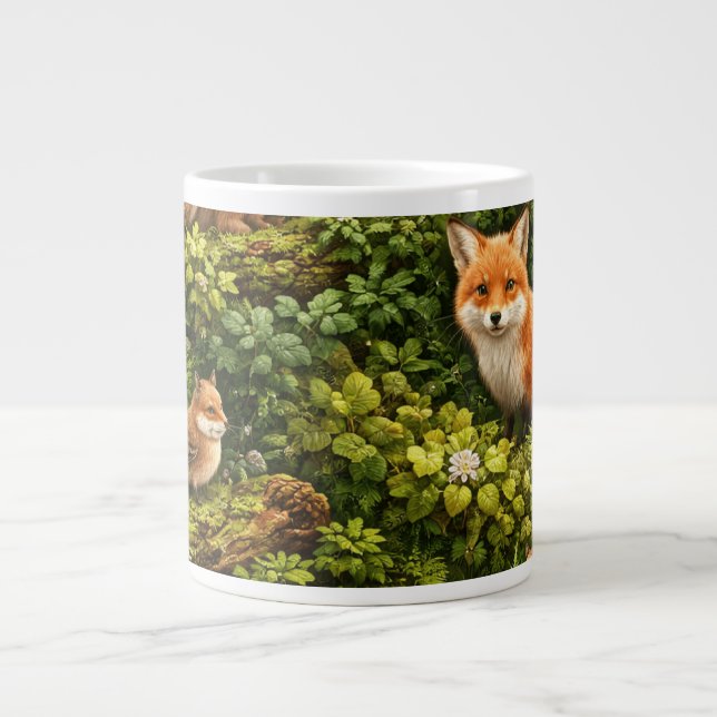 Caneca De Café Grande Whispers of the Forest (Frente)