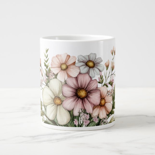 Caneca De Café Grande Wildflowers Specialty Coffee Mug (Frente)