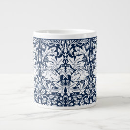 Caneca De Café Grande William Morris Brer Rabbit Pattern