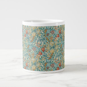 Caneca De Café Grande William Morris "Lírio Dourado" 3