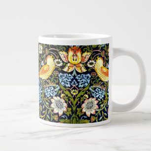 Caneca De Café Grande William Morris - Strawberry Thief Mug