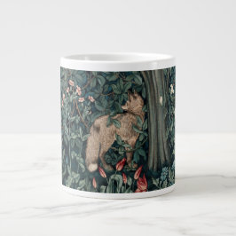 Caneca De Café Grande William Morris Woodland Fox