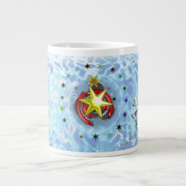 Caneca De Café Grande Wind Santa Claus Sock