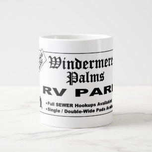 Caneca De Café Grande Windermere Palms RV Park Coffee Mug