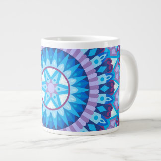 Caneca De Café Grande Winter Mandala