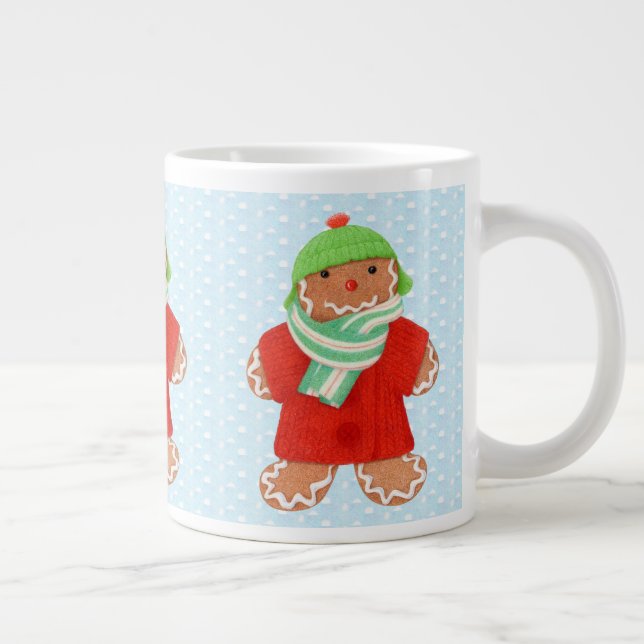 CANECA DE CAFÉ GRANDE WOOLIE GINGERBREAD (Direita)