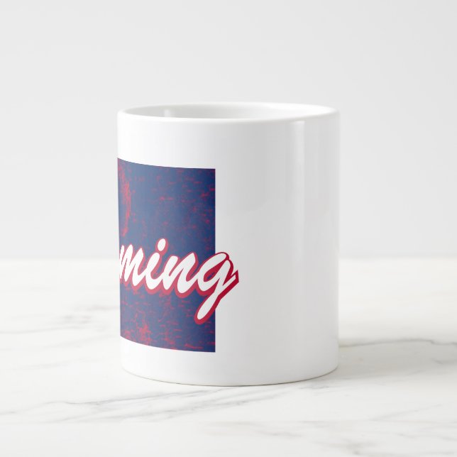 Caneca De Café Grande Wyoming (Frente)