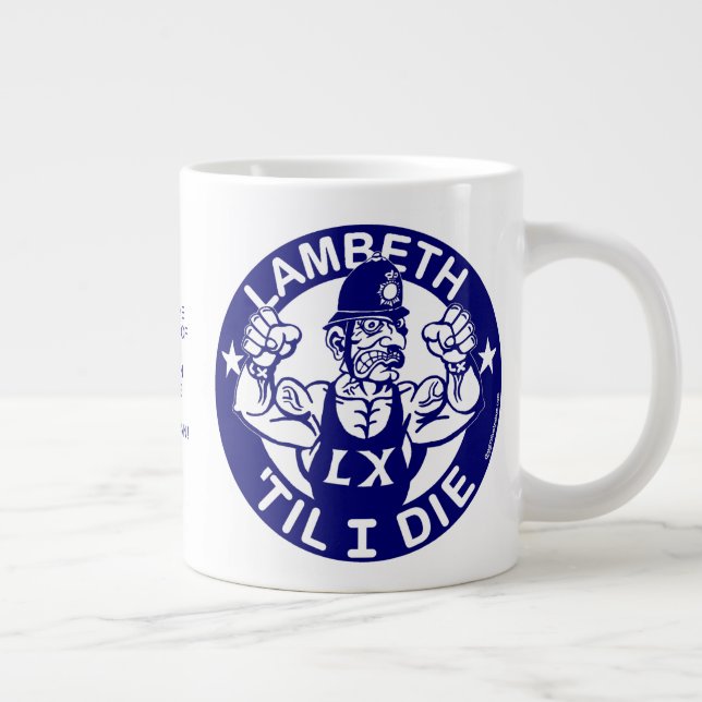 Caneca De Café Grande XL Lambeth Walk (Direita)