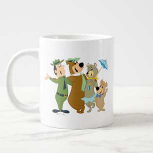 Caneca De Café Grande Yogi Bear e Amigos Warm Bem-vindos