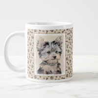Yorkshire Terrier Puppy Pintura Original
