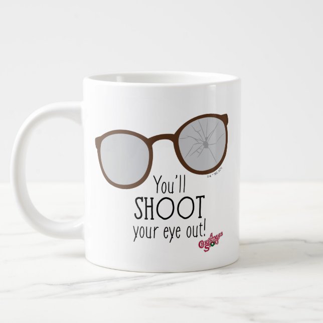 Caneca De Café Grande You'll Shoot Your Eye Out! (Esquerda)