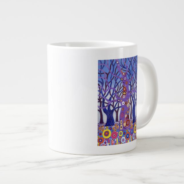 Caneca De Café Grande Zebedee demasiado 2012 (Frente Esquerda)