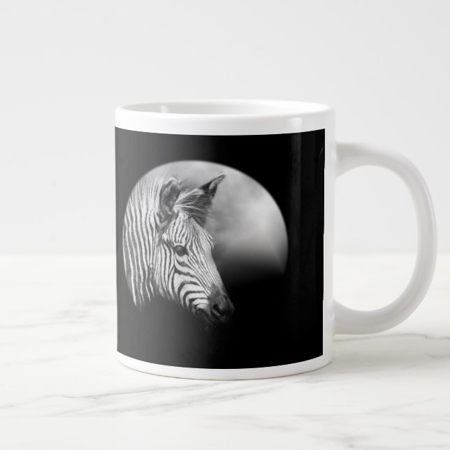 Caneca De Café Grande Zebra Foal (Direita)