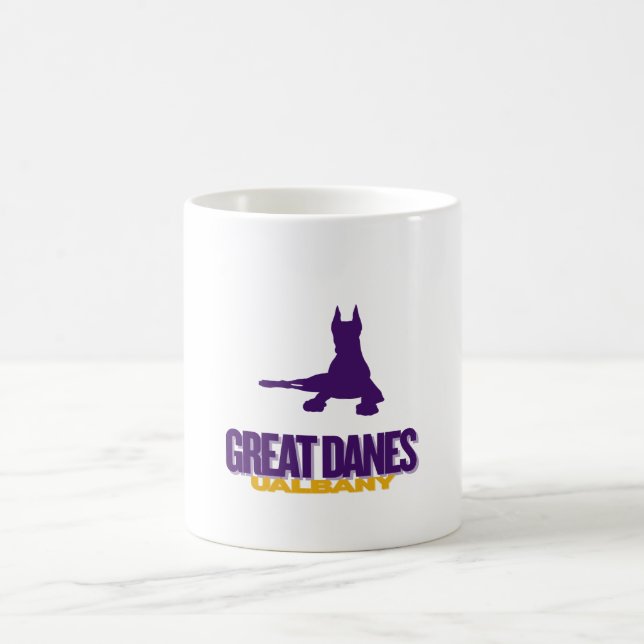 Caneca De Café Grandes dinamarqueses - UAlbany (Centro)
