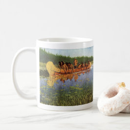 Caneca De Café Grandes Exploradores por Remington, Pioneiros Vint