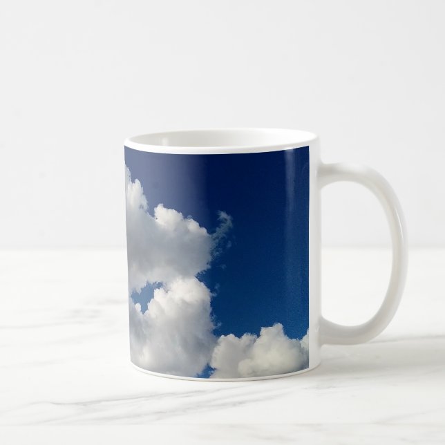 Caneca De Café Grandes nuvens macios (Direita)
