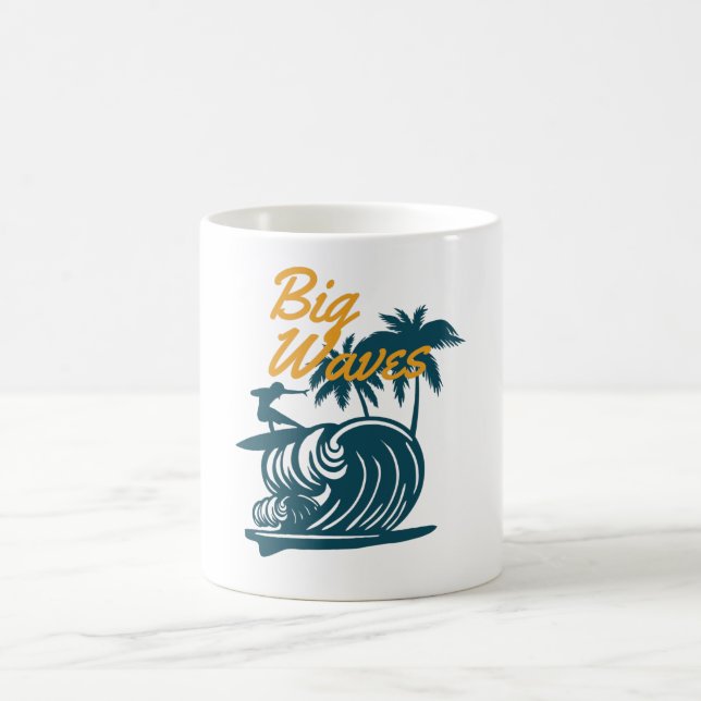 Caneca De Café Grandes Ondas (Centro)