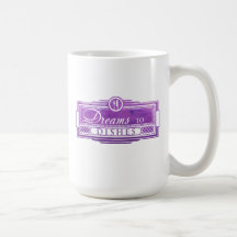 Grandes Sonhos para Pratos Mug (15 oz)