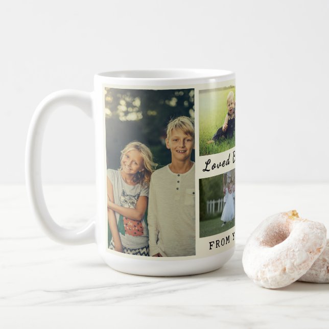Caneca De Café Grandparents Day – Loved Beyond Measure Mug (Com Donut)