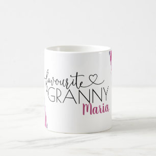 Caneca De Café Granny Mug Boho Watercolor favorita