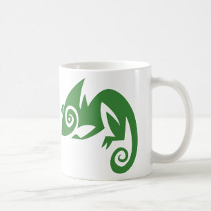 Caneca De Café Graphic Chameleon