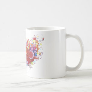 Caneca De Café Graphic Sparrow
