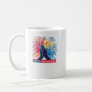 Caneca De Café Grata Por Estar Vivo Em 2025 Mug