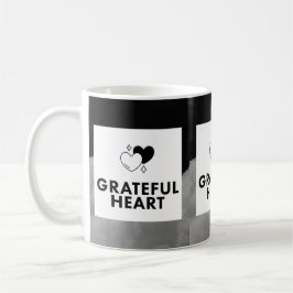 Caneca De Café Grateful Heart. Coffee Mug.