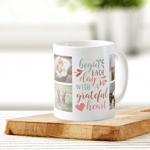 Caneca De Café Grateful Heart Mug