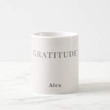 Gratidão Personalizada – Design Minimalista de Tip