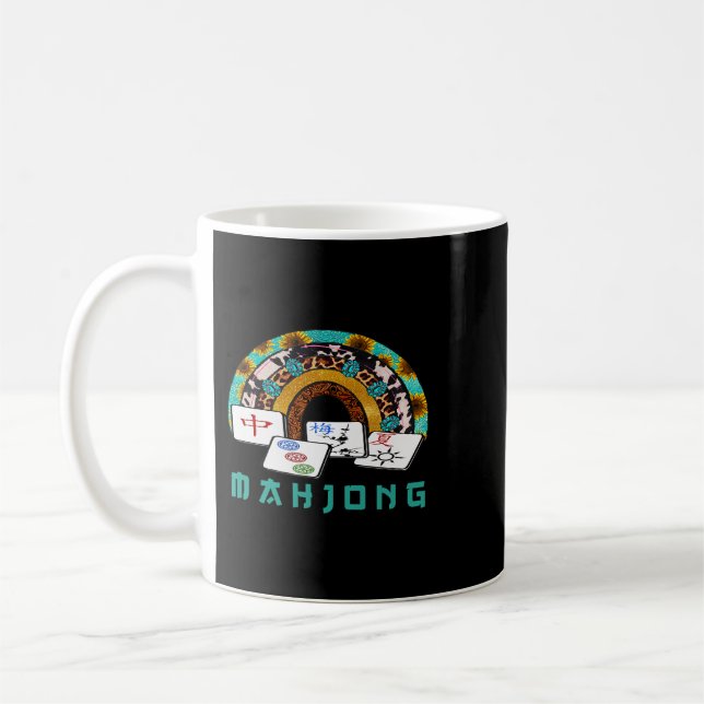 Caneca De Café Grátis Mahjong Rainha Diversão Chinesa roupa de Jo (Esquerda)