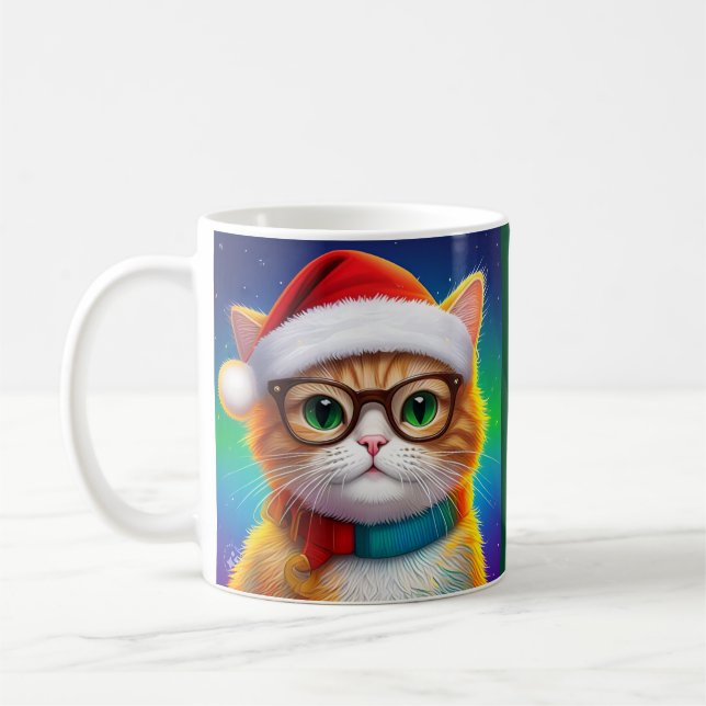 Caneca De Café Grátis Natal Papai Noel-68265 (Esquerda)