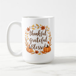 Caneca De Café grato abençoado