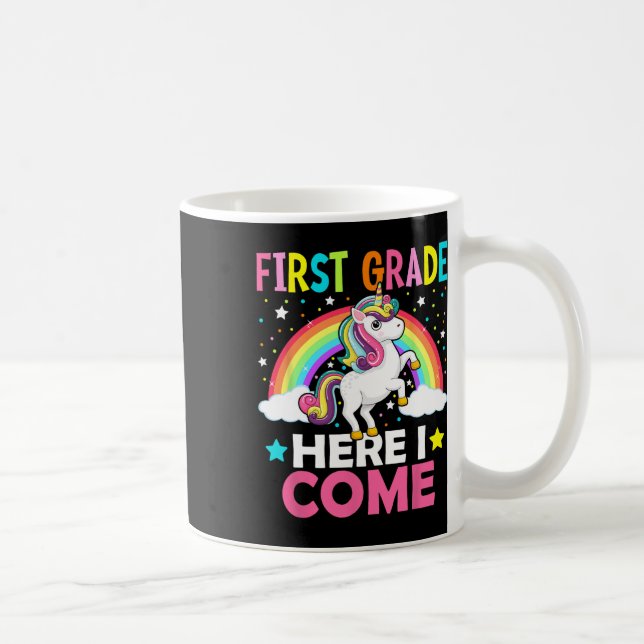 Caneca De Café Grau Aqui Eu Volto Para A Escola 1rua (Direita)