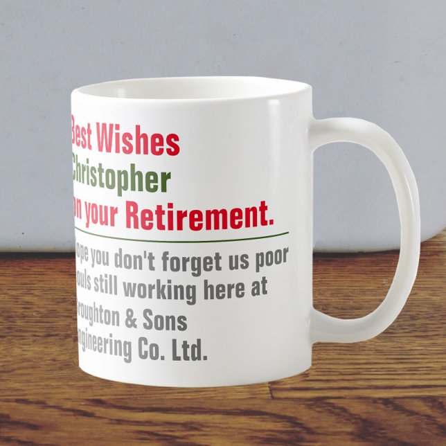 Caneca De Café Gravar Mug com Nome e Mensagem Pessoal (Criador carregado)